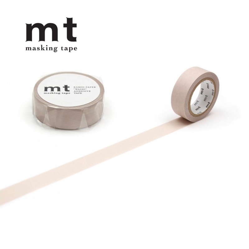 MT Masking Tape Basic Washi Tape – Pastel Cocoa 7m