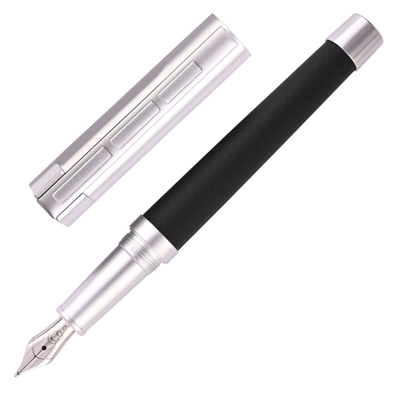 Staedtler Premium Corium Simplex Fountain Pen – Anthracite Leather CT Fine