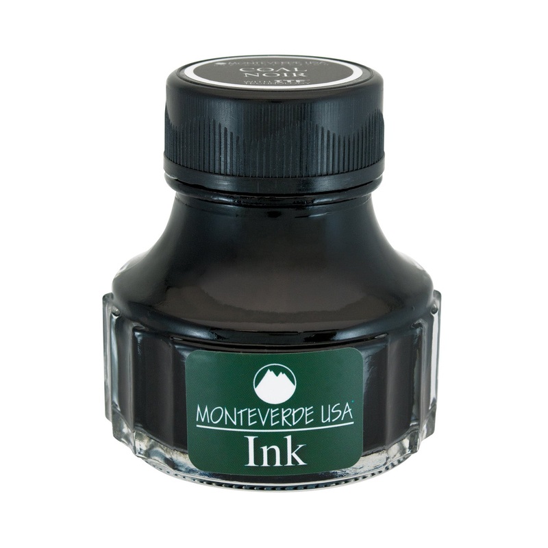 Monteverde Coal Noir Ink Bottle, Grey – 90ml