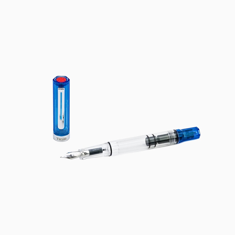 Twsbi ECO Fountain Pen – Transparent Blue Extra Fine