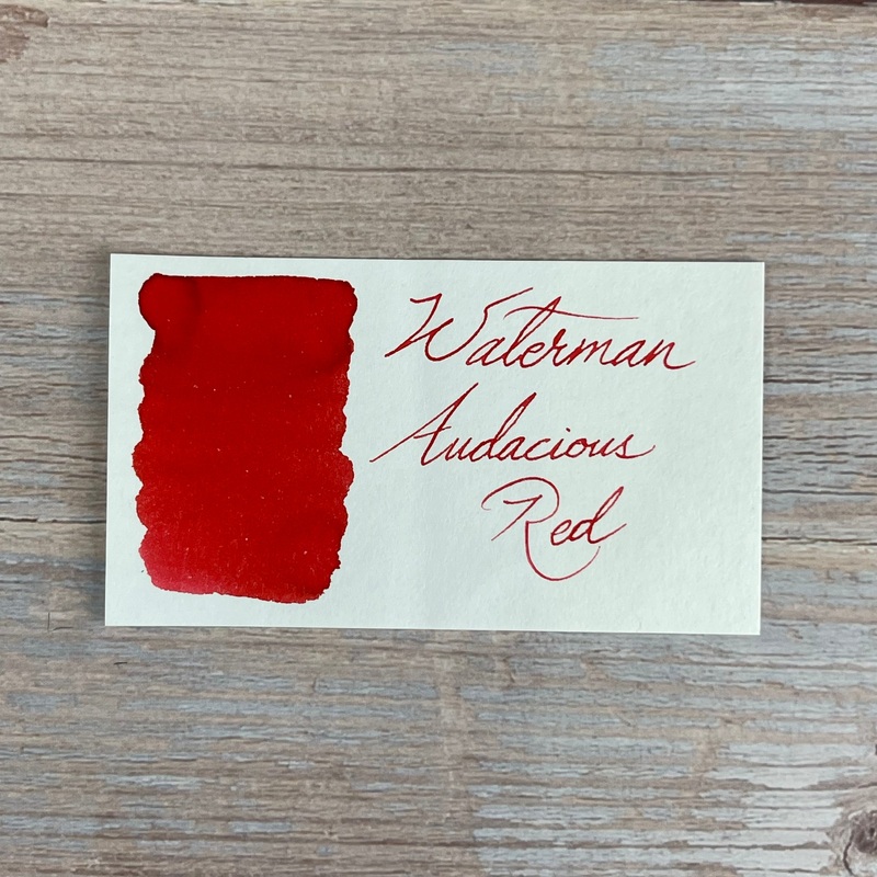 Waterman Audacious Red – 50ml Bottled Ink 50ml