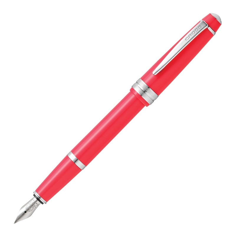 Cross Bailey Light Fountain Pen – Coral CT Medium