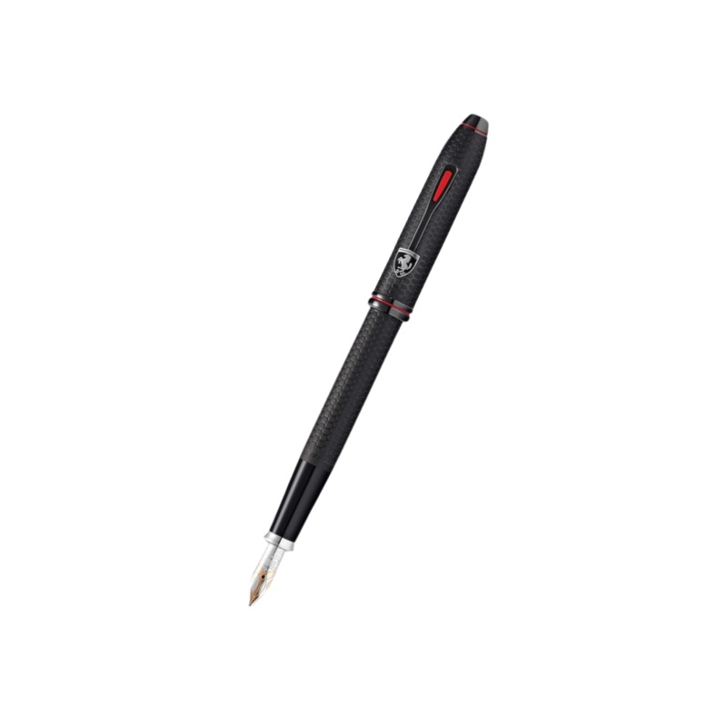 Cross Ferrari Townsend Fountain Pen – Brushed Black Fine