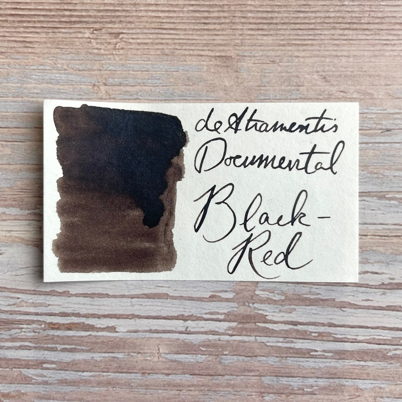 De Atramentis Document Ink Black Red – 45ml Bottled ink 45ml