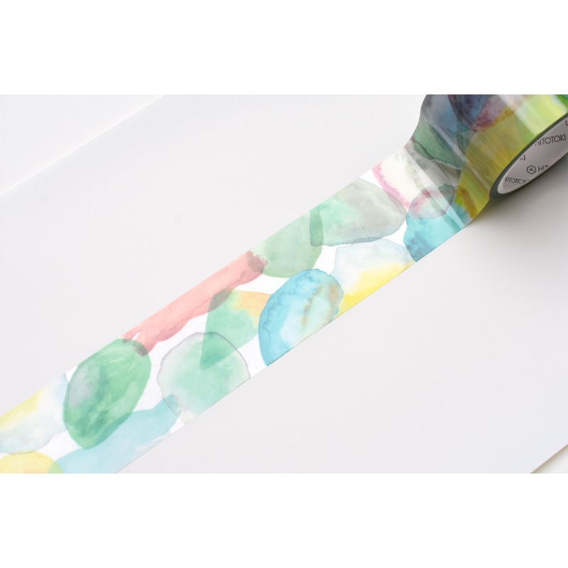 SODA Transparent Masking Tape – 30mm – Watercolor