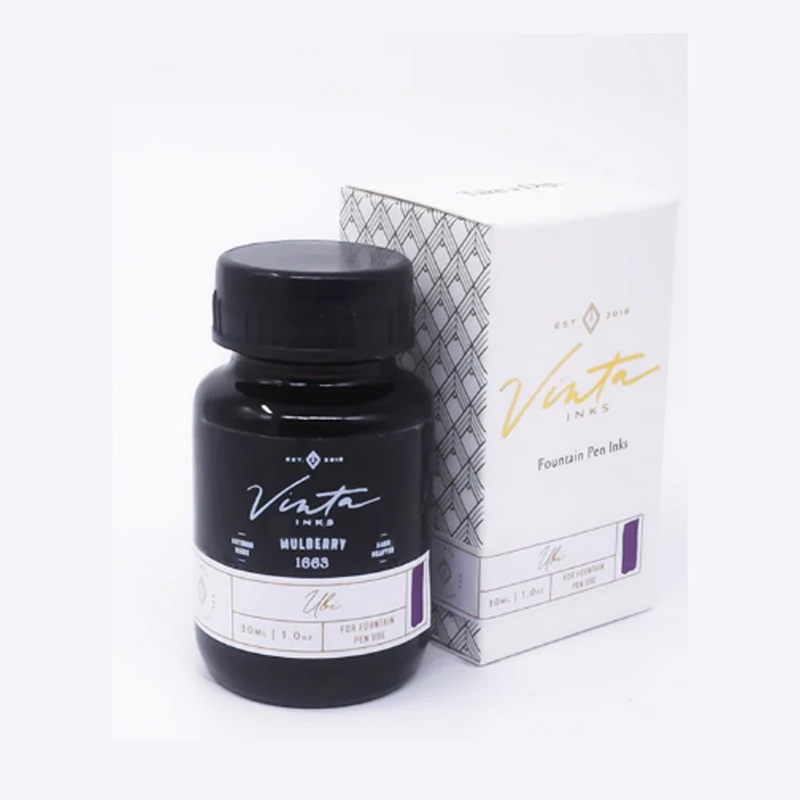 Vinta Heritage Collection Mulberry Ink Bottle, Purple – 30ml