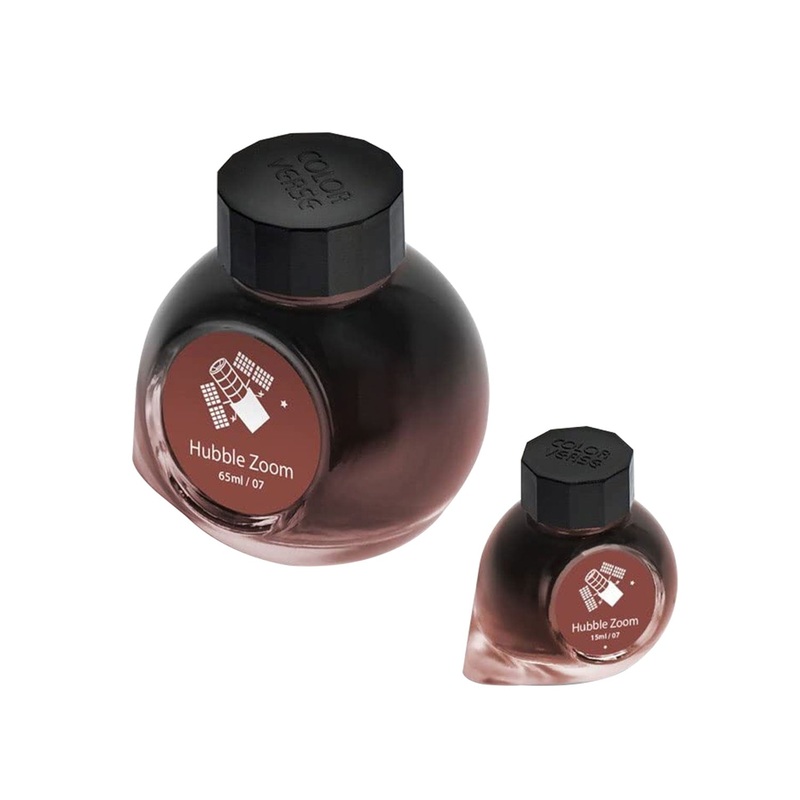 Colorverse Spaceward Hubble Zoom Ink Bottle, Brown – 65ml + 15ml