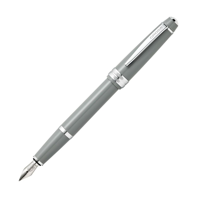 Cross Bailey Light Fountain Pen – Grey CT Medium