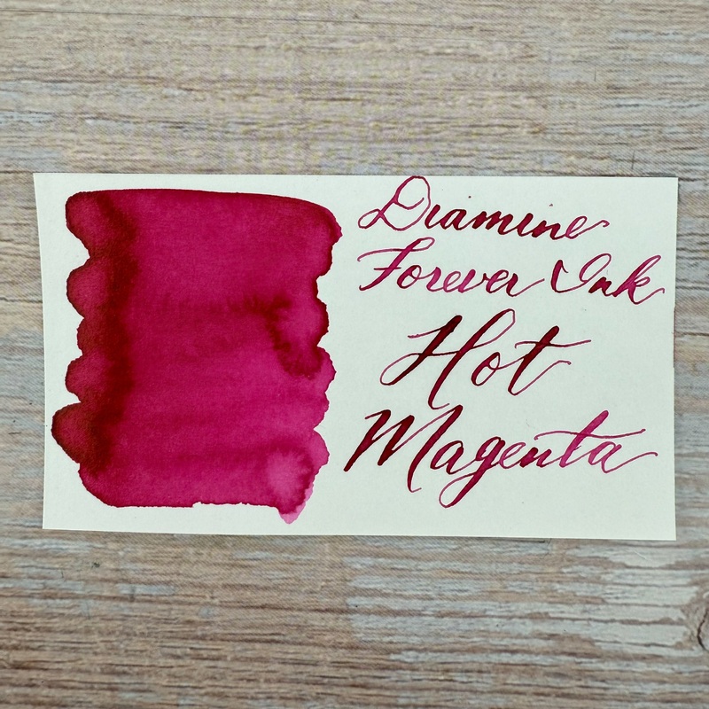 Diamine Forever Ink Hot Magenta – 50ml Bottled Ink