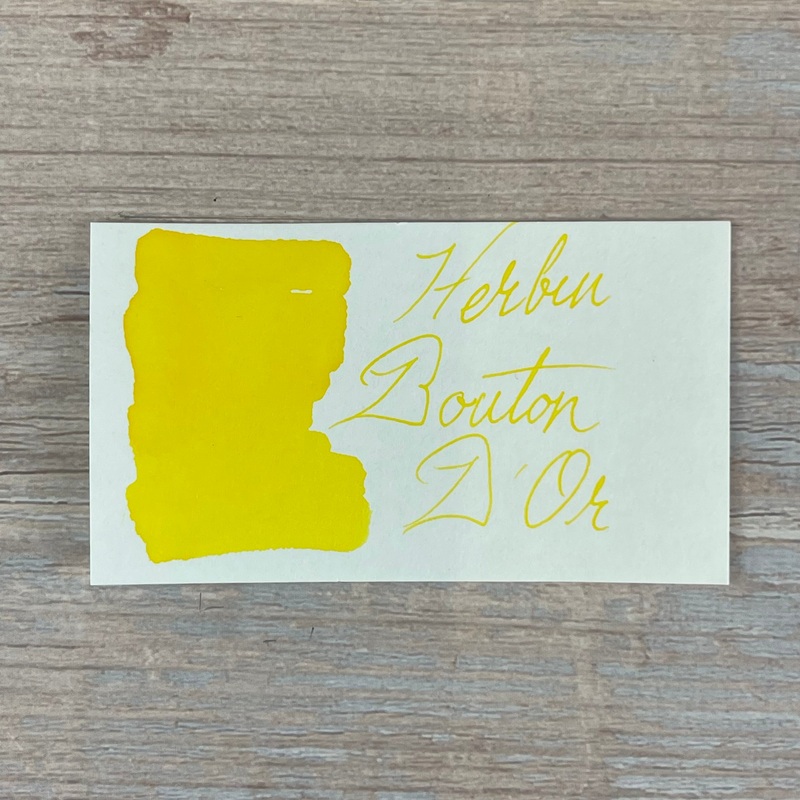 Jacques Herbin Bouton d’Or – 30ml Bottled Ink