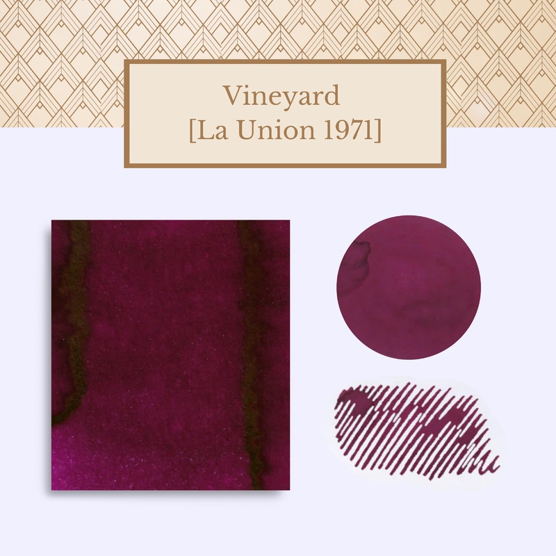 Vinta Inks 30ml Ink Bottle Vineyard (La Union 1971)
