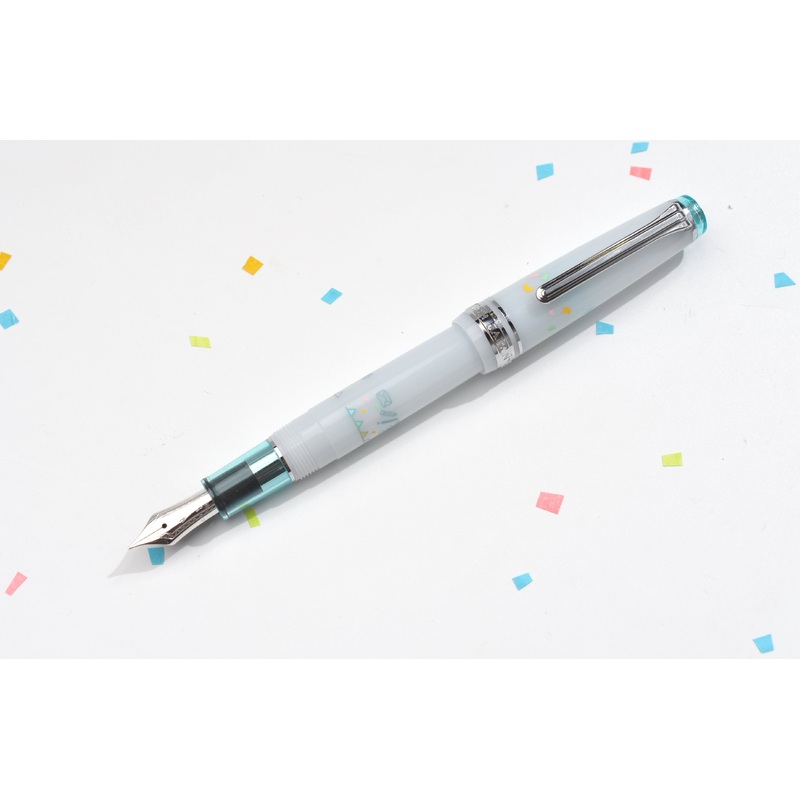 Yoseka Pro Gear Slim Fountain Pen – Stationery Fest 2024 – Confetti Extra Fine