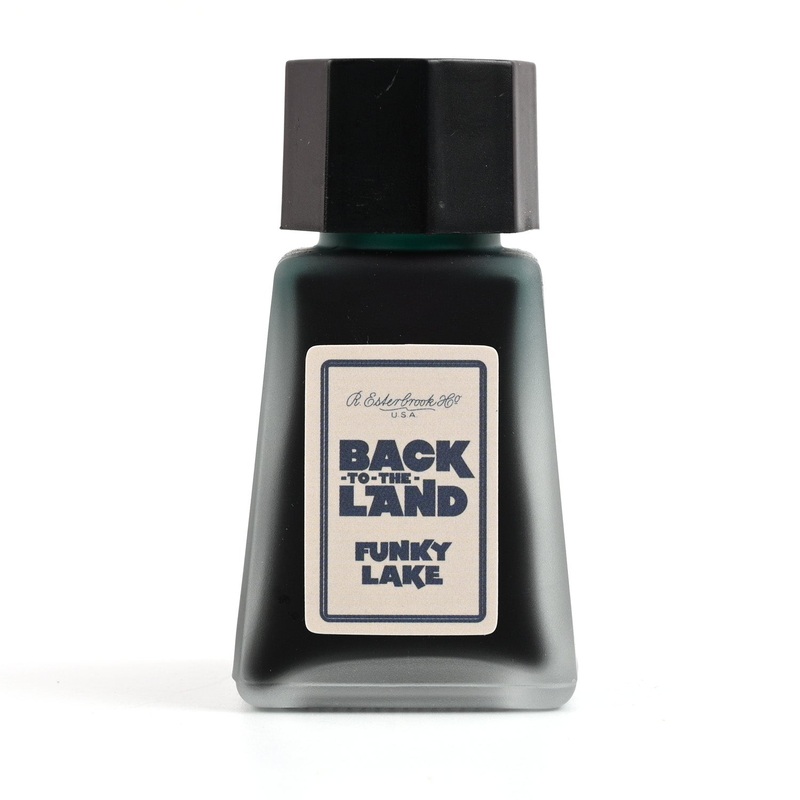 Esterbrook Back to the Land Funky Lake Ink Bottle, Blue – 30ml