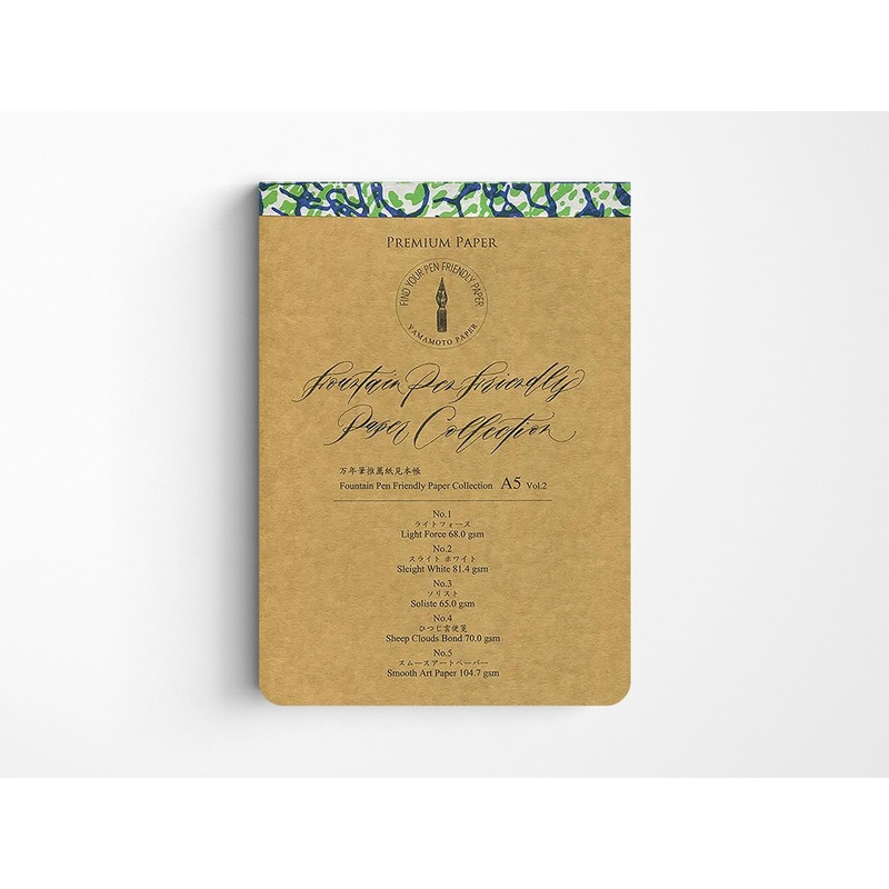 Yamamoto A5 Fountain Pen Friendly Paper Collection – Vol. 2