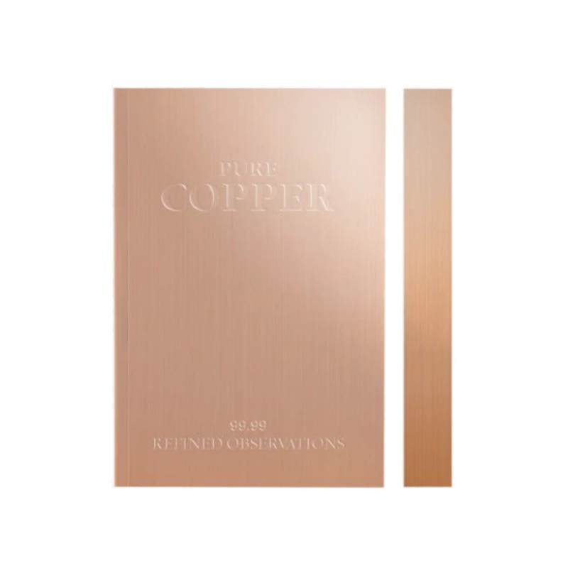 *Clearance* Daycraft Slab Lined Notebook (A6, Copper)