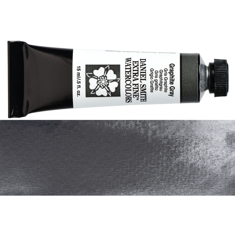 Daniel Smith Extra Fine Watercolor, 15 mL, Graphite Gray