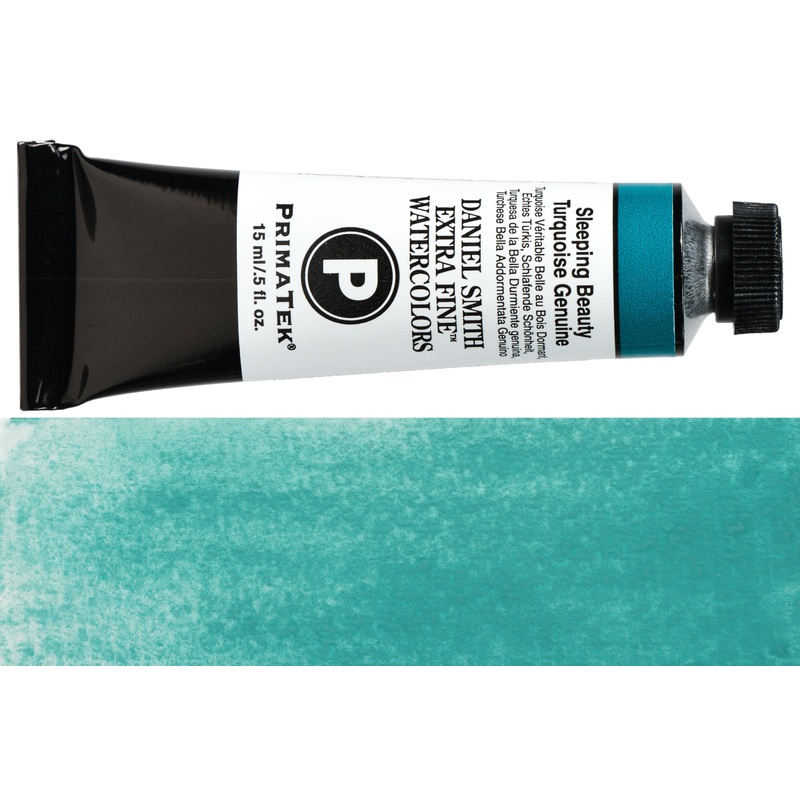 Daniel Smith Extra Fine Watercolor, 15 mL, Sleeping Beauty Turquoise Genuine