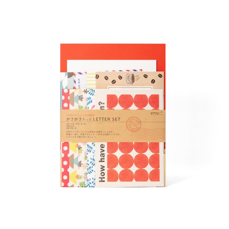 Gasa Gasa Mixed Letter Set, Playful