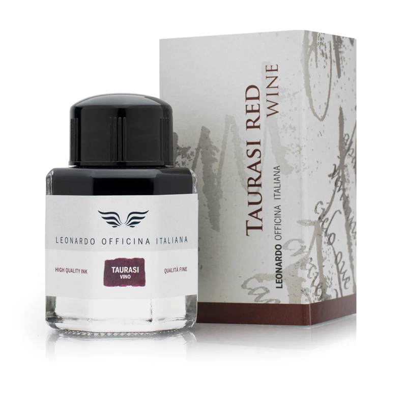 Leonardo Officina Italiana Fountain Pen Ink – Taurasi Red Wine 40ml