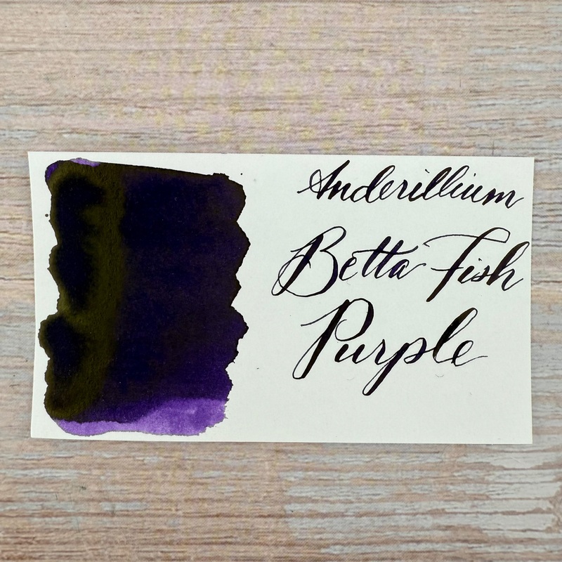 Anderillium Beta Fish Purple – 1.5 Oz Bottled Ink 1.5oz
