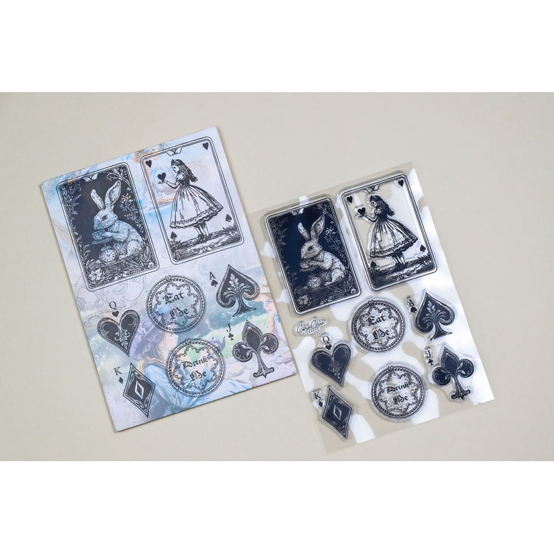 CoraCreaCrafts Clear Stamp – Alice