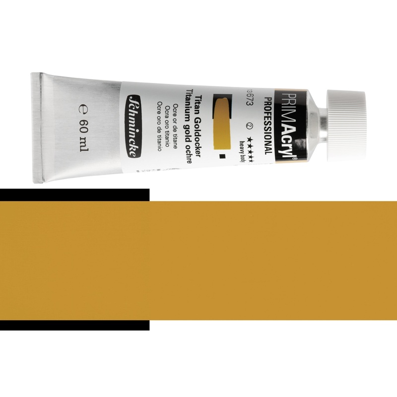PRIMAcryl Professional Acrylic, #673 Titanium Gold Ochre