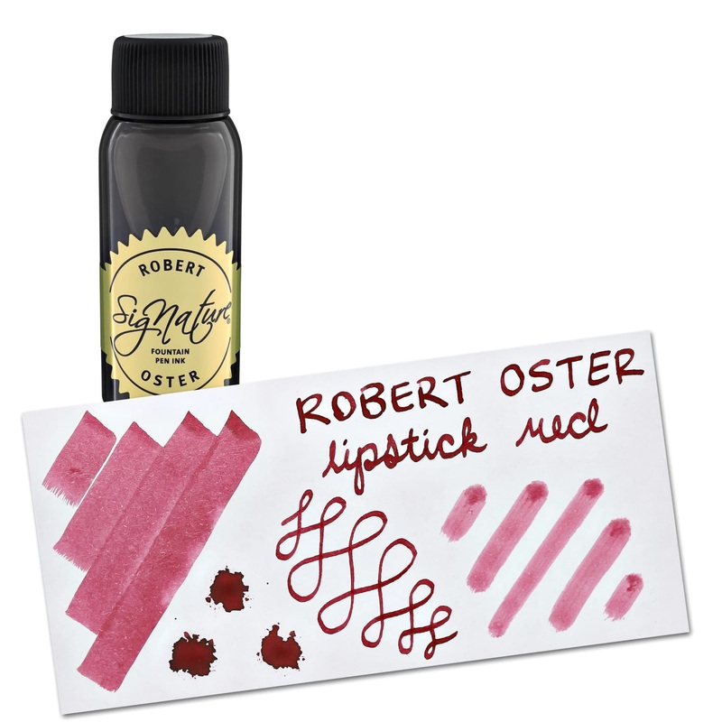 Robert Oster Bottled Ink in Lipstick Red – 50 mL