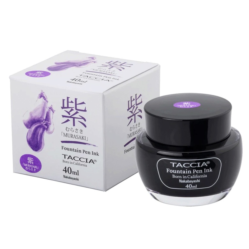 TACCIA, Ink Bottle – SUNAO-IRO MURASAKI (40mL).