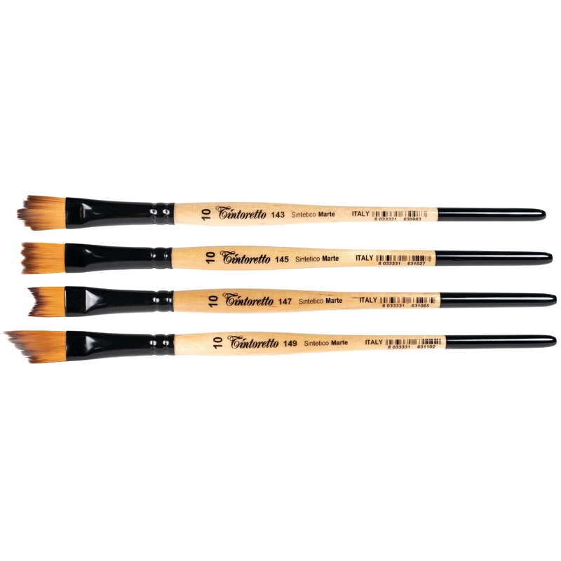 Tintoretto Special Effect Brushes, Set of 4