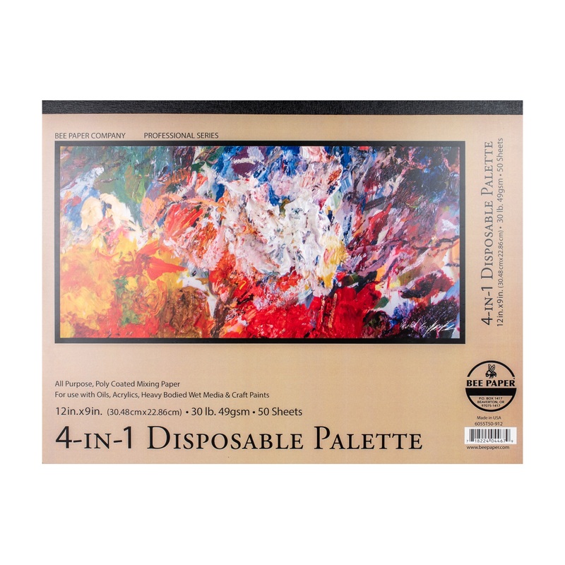 Bee Disposable Palette Paper Pad