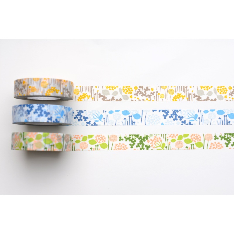 Classiky – ten to sen Little Garden Masking Tape Green
