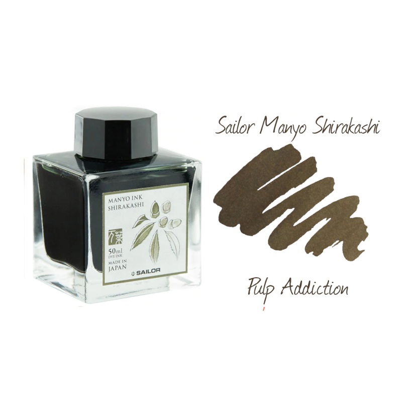 Sailor Manyo Shirakashi Ink – 50ml Bottle