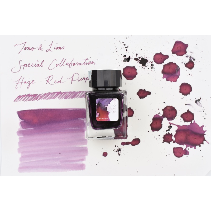 Tono & Lims Ink Bottle – Special Collaboration – Haze() Red Purple – 30ml