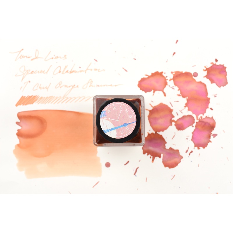 Tono & Lims Ink Bottle – Special Collaboration – il chul Orange Shimmer – 30ml