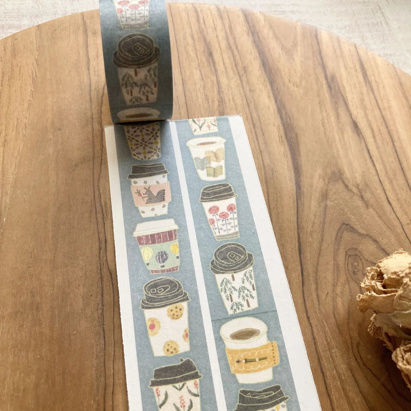 meriBUN Washi Tape – Coffee To Go
