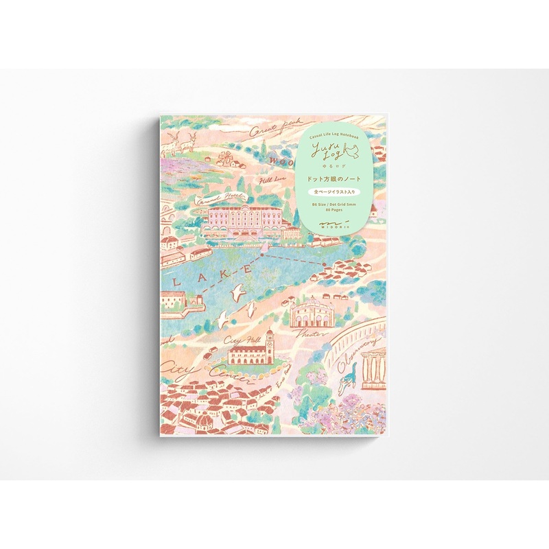 Midori Yuru Log Notebook B6 – Travel & Hotel