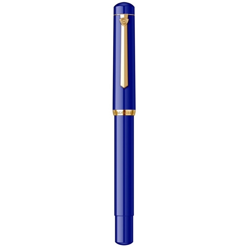 SCRIKSS, Fountain Pen – 419 Piston Filler BLUE GT. Medium