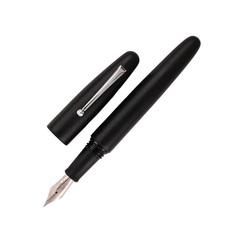 Wancher Dream True Ebonite Fountain Pen – Matte Black CT Extra Fine