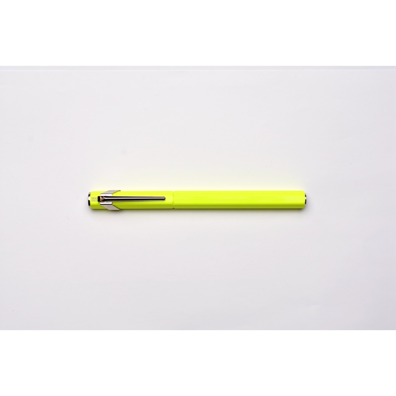Caran d’Ache 849 Fountain Pen – Fluorescent Yellow Extra Fine