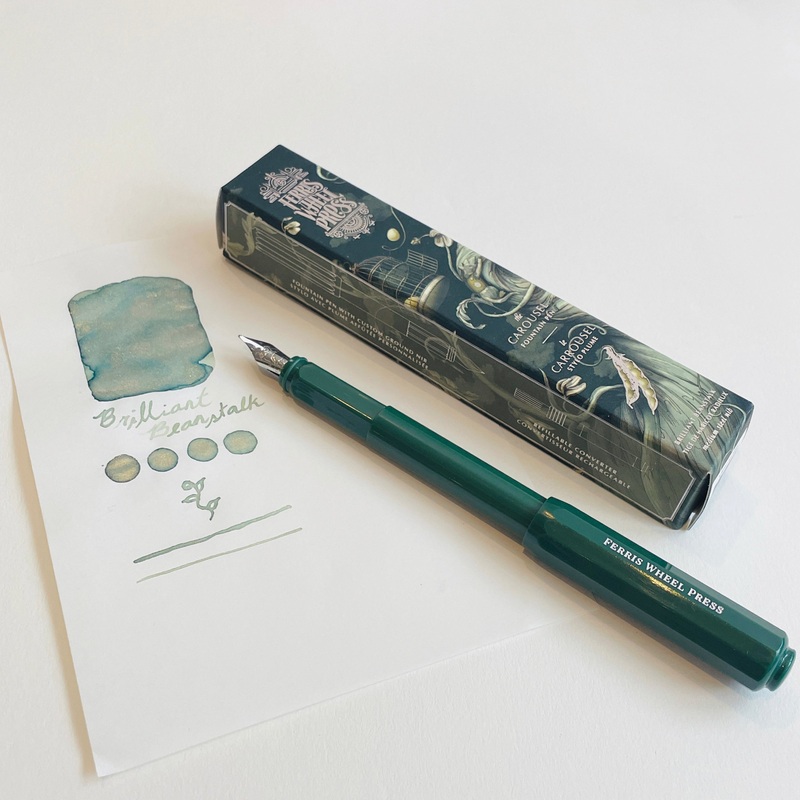Ferris Wheel Carousel Fountain Pen – Brilliant Beanstalk Fine Nib