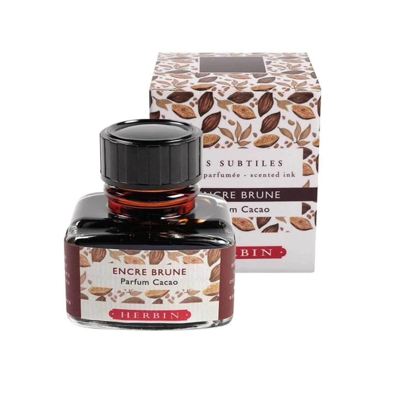 J. Herbin Scented Encre Brune Ink Bottle, Brown – 30ml