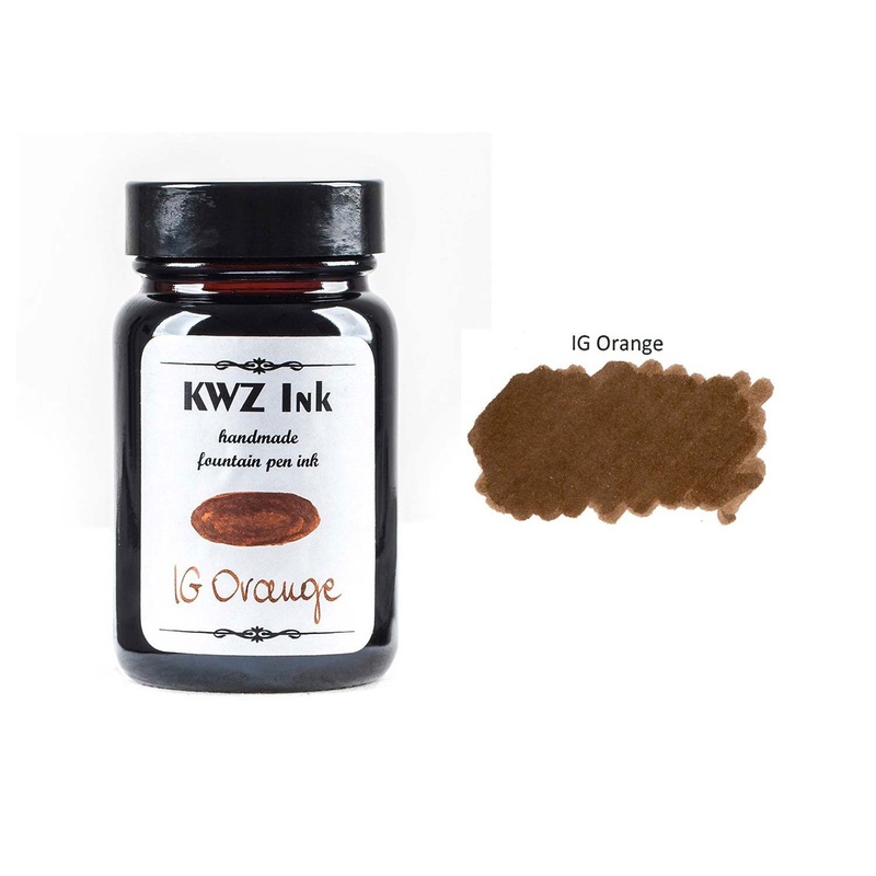 KWZ Iron Gall Mandarin Ink Bottle – 60ml