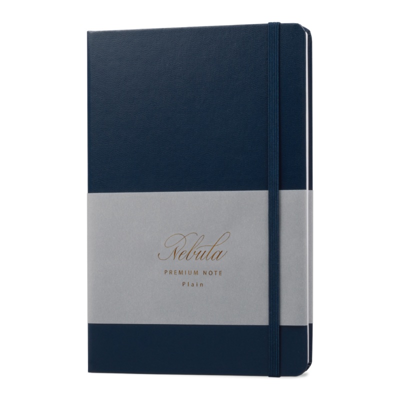 Nebula Note Premium Notebook – Blank – Midnight Navy
