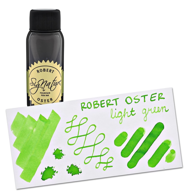 Robert Oster Bottled Ink in Light Green – 50 mL