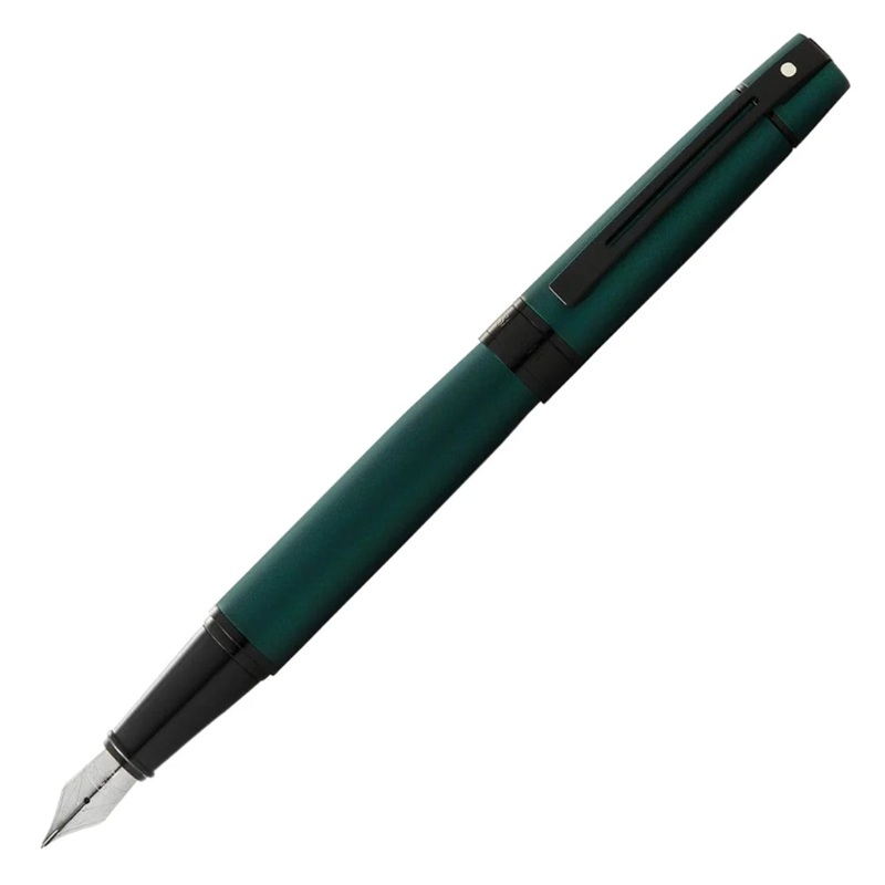 Sheaffer 300 Fountain Pen – Matte Green BT Fine