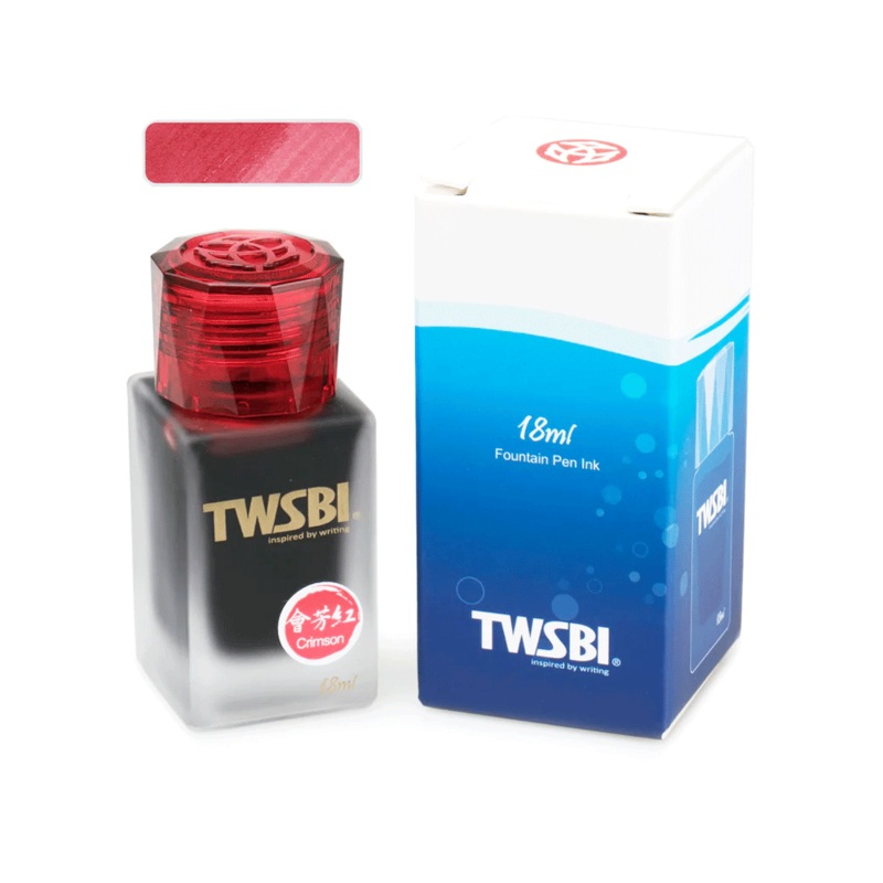 TWSBI, Ink Bottle – 1791 CRIMSON 18mL.