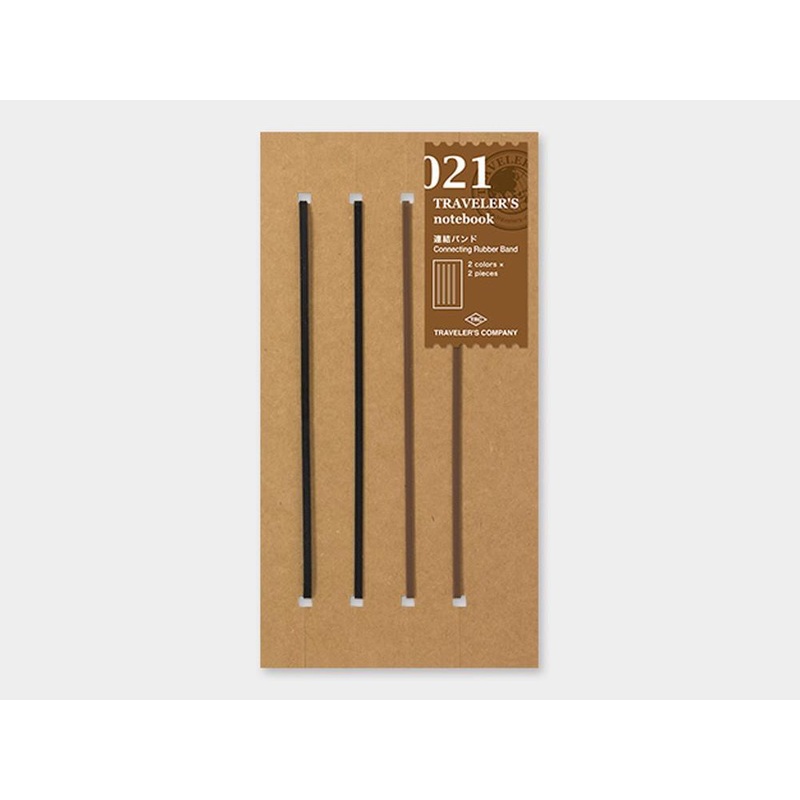 021 Connecting Rubber Bands TRAVELER’S Notebook – Regular Size
