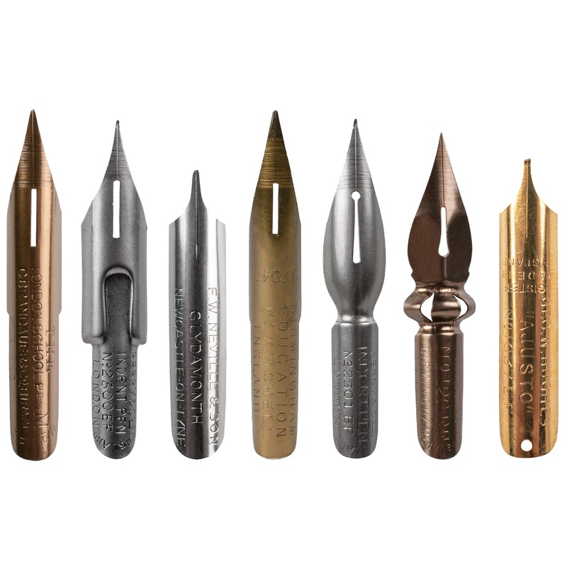 Classic English Dip Pen Set
