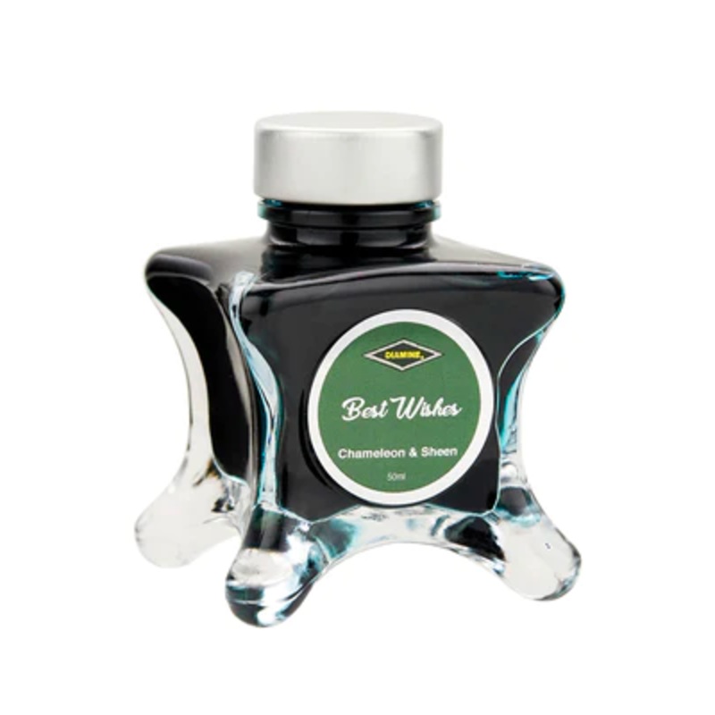 Diamine Green Edition Ink – Best Wishes 50ml Bottle