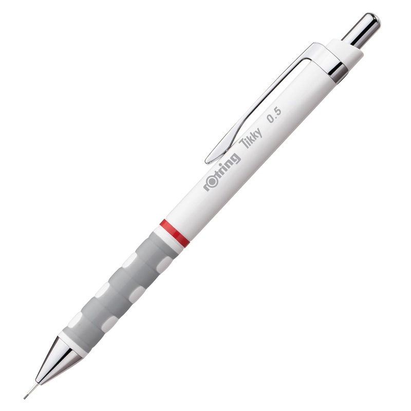 Rotring Tikky Mechanical Pencil in White – 0.5mm